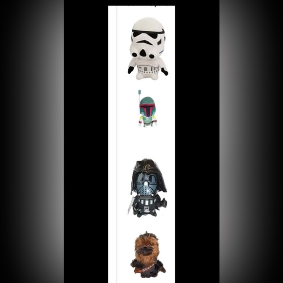 Loose stuffed seven inch Star Wars Deformed Comic Image Plush - Picture 2 of 2